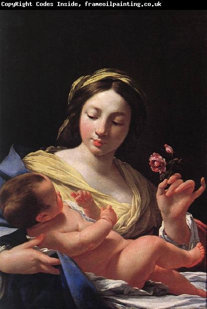 Simon Vouet Virgin and Child